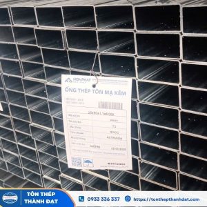 Thép hộp hòa phát 25x50