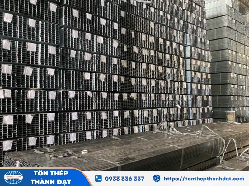 Thép hộp vuông và thép hộp chữ nhật trong xây dựng