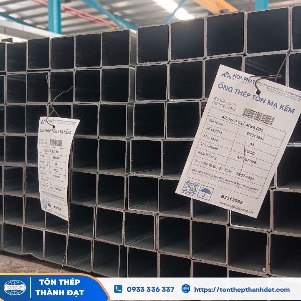 Thép Hộp Hòa Phát 40x40